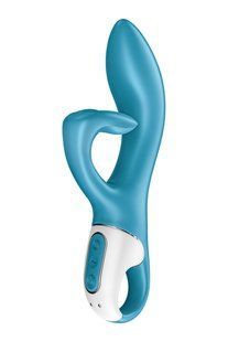 Вібратор кролик Satisfyer Embrace me блакитний SO6284 фото