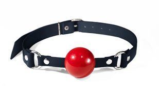 Кляп силіконовий Feral Feelings Ball Gag Black/Red SO8266 фото