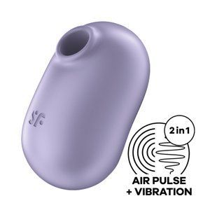 Вакуумний стимулятор клітора Satisfyer Pro To Go 2 фіолетовий SO7797 фото