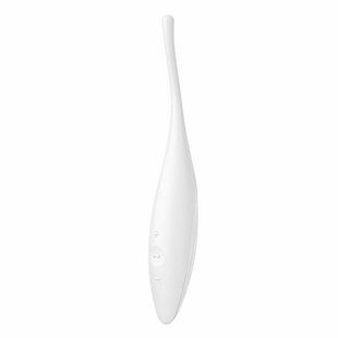 Смарт вібратор для клітора Satisfyer Twirling Joy White SO7144 фото