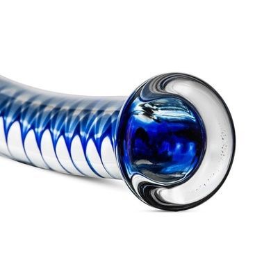 Скляний дилдо Gildo Glass Dildo 4 для точки G та простати SO8890 фото