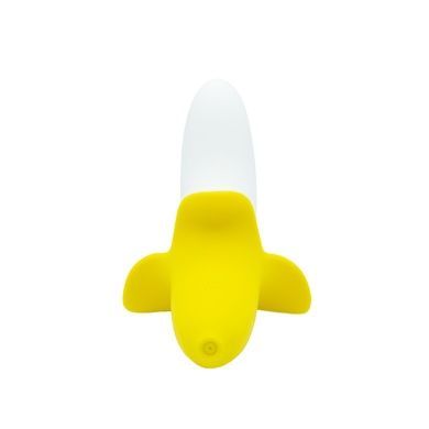 Вибратор-банан Banana Bliss Mini Silicone Vibrator, вагинально-клиторальная стимуляция, 10 режимов SX2601 фото