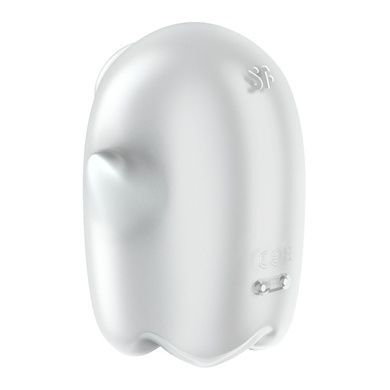 Вакуумний стимулятор Satisfyer Glowing Ghost White SX0544 фото