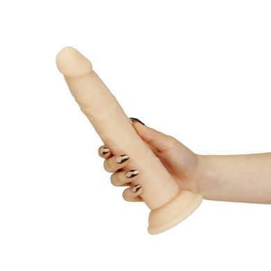 Фаллоимитатор Naked Addiction 9 Silicone Dual Density Bendable Dildo Vanilla SO8906 фото