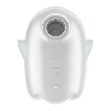 Вакуумний стимулятор Satisfyer Glowing Ghost White SX0544 фото