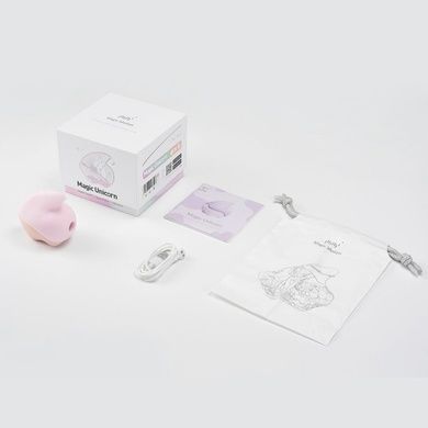 Вакуумный смарт стимулятор Magic Motion Unicorn Pink SO9601 фото