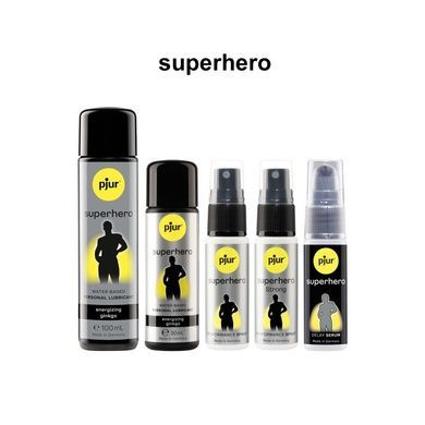 Гель-стимулятор для чоловіків pjur Superhero glide 30мл PJ10580 фото