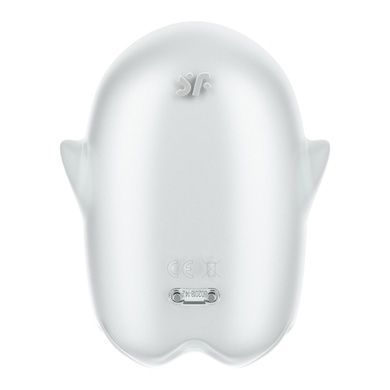 Вакуумний стимулятор Satisfyer Glowing Ghost White SX0544 фото