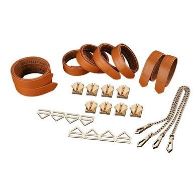 Набор из 8 ремней для связывания LOCKINK Brown SX0834 фото