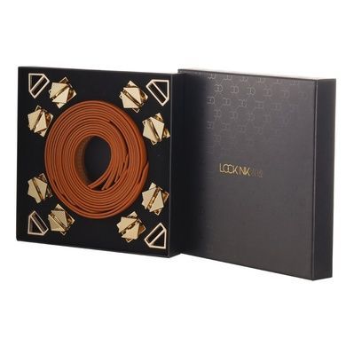 Набор из 8 ремней для связывания LOCKINK Brown SX0834 фото