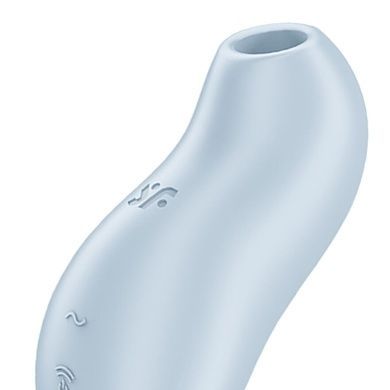 Вакуумний стимулятор Satisfyer Pocket Pro 1 Blue SX0574 фото