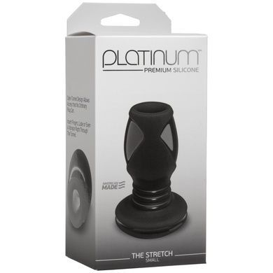 Анальный тоннель Doc Johnson Platinum Premium Silicone Stretch Small Black SO4917 фото
