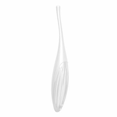 Смарт вібратор для клітора Satisfyer Twirling Joy White SO7144 фото