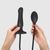 Надувний фалоімітатор Strap-On-Me INFLATABLE DILDO PLUG NOIR SO7383 фото