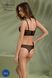 Комплект Passion DROSERA SET black, XXL/XXXL, сетка+кружево, бюстье и трусики танга