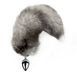 Анальна пробка з хвостом Art of Sex size M Artctic fox SO6186 фото 1