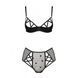 Еротичний комплект з малюнком Passion LOVELIA BIKINI S/M, black