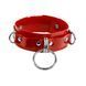Ошейник для фиксации Feral Feelings D-Rings Red SO9285 фото 1