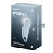 Вакуумний стимулятор Satisfyer Pocket Pro 1 Blue SX0574 фото 5