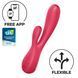 Смарт вибратор кролик Satisfyer Mono Flex красный SO3900 фото 3