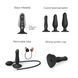 Надувний фалоімітатор Strap-On-Me INFLATABLE DILDO PLUG NOIR SO7383 фото 2