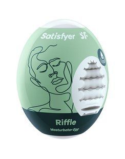 Мастурбатор-яйце Satisfyer Masturbator Egg Riffle SO5520 фото