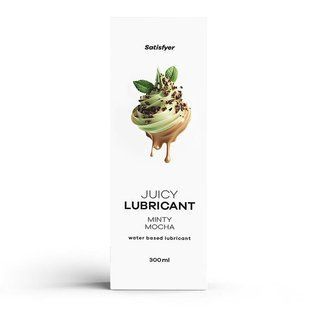 Лубрикант на водній основі Satisfyer Juicy Lubricant м&rsquo;ята -мокка 300 мл SX2727 фото