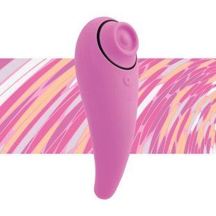 Вибратор FeelzToys FemmeGasm Tapping & Tickling Vibrator Pink SO4579 фото