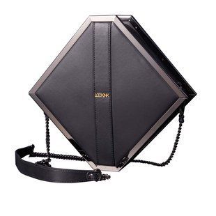 Сумка LOCKINK Mysterious Square Kink Bag Black SX0843 фото