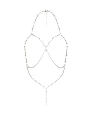 Прикраса на груди Obsessive Lyxa jewelry cupless bra