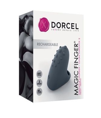 Вібратор на палець Dorcel MAGIC FINGER Black SO1418 фото