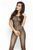Бодистокинг Passion BS010 black, комбинезон, мелкая сеточка S/M/L
