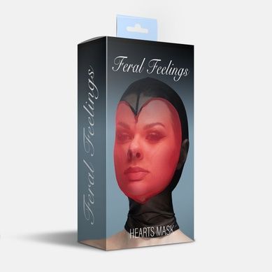 Маска сетка с закрытым лицом Feral Feelings Black/Red SO9294 фото