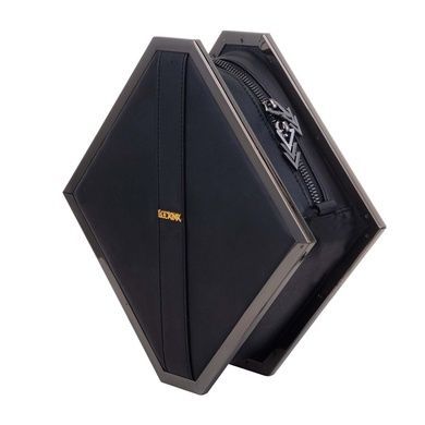 Сумка LOCKINK Mysterious Square Kink Bag Black SX0843 фото