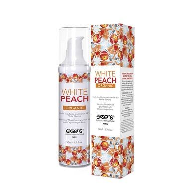 Масажна олія EXSENS Organic White Peach 50мл SO2381 фото