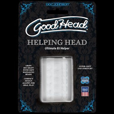 Мастурбатор Doc Johnson GoodHead Helping Head SO2791 фото
