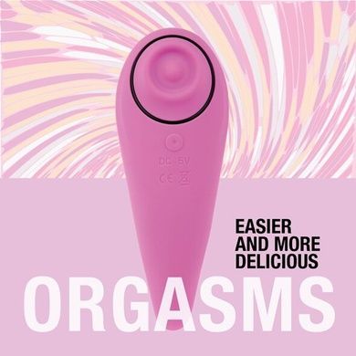 Вибратор FeelzToys FemmeGasm Tapping & Tickling Vibrator Pink SO4579 фото