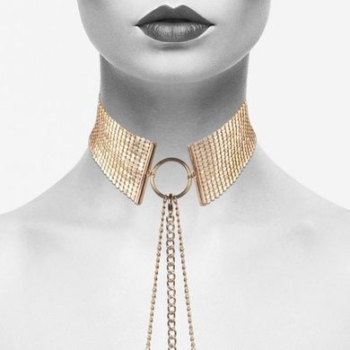Намисто-комір Bijoux Indiscrets Desir Metallique Collar - Gold