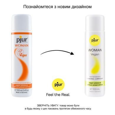 Лубрикант на водній основі pjur Woman Vegan 100 мл PJ13340 фото