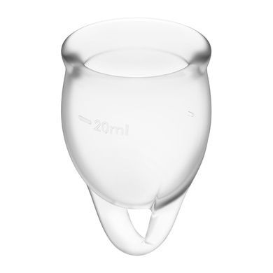 Менструальные чаши Satisfyer Feel Confident Transparent SO7791 фото