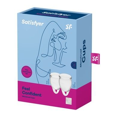 Менструальные чаши Satisfyer Feel Confident Transparent SO7791 фото