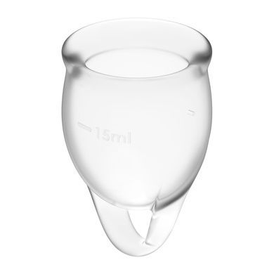 Менструальные чаши Satisfyer Feel Confident Transparent SO7791 фото