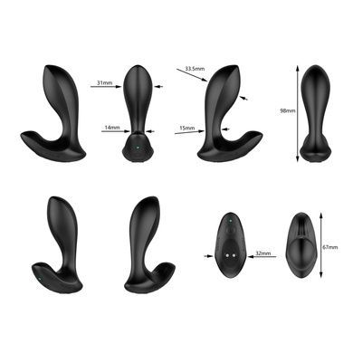 Анальная вибропробка Nexus DUO Plug Small SO8696 фото