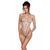 Эротическое боди с рисунком Passion LOVELIA BODY S/M, white