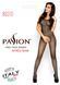 Бодистокинг Passion BS010 black, комбинезон, мелкая сеточка S/M/L
