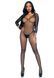 Бодистокинг комбинезон Leg Avenue V Front Bodystocking One size Black, мелкая сетка, доступ