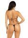Комплект Leg Avenue Bikini top and thong panty Black One Size