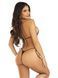 Комплект Leg Avenue Bikini top and thong panty Black One Size