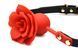 Силиконовый кляп с розой Master Series Red SO8801 фото 2