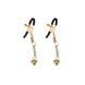 Зажимы для сосков Liebe Seele Hollow Heart Gold SX1685 фото 1